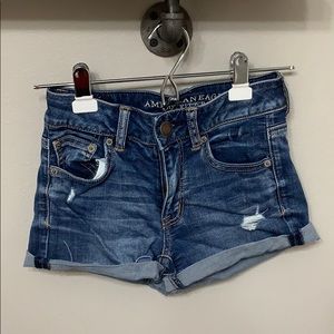 American Eagle Stretchy Jean Shorts